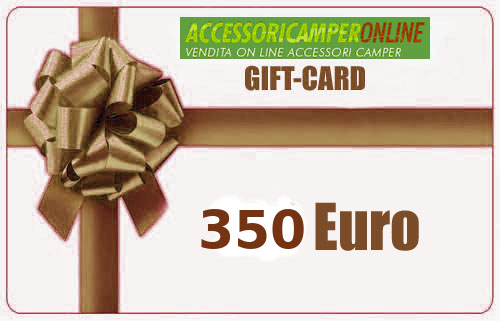 GIFT-CARD Accessoricamperonline EURO 350